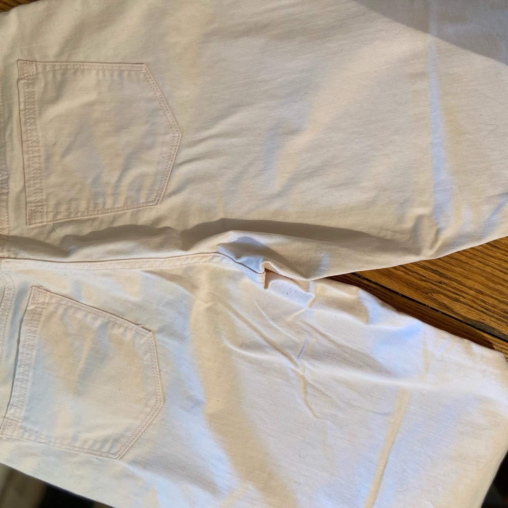 Lee Riders, EUC,size 14, Light pink capri denim jeans, - Picture 4 of 4